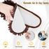 Washable Chenille Microfiber Slippers Floor Dust Dirt Hair Detachable Microfiber Mop Slippers for Office Home Room (Brown, Women 7-9/Men 5-7)...
