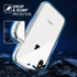 TENOC Phone Case Compatible with iPhone Xs Max, Clear Case Non-Yellowing Protective Bumper Hard Back Cover for 6.5 Inch...