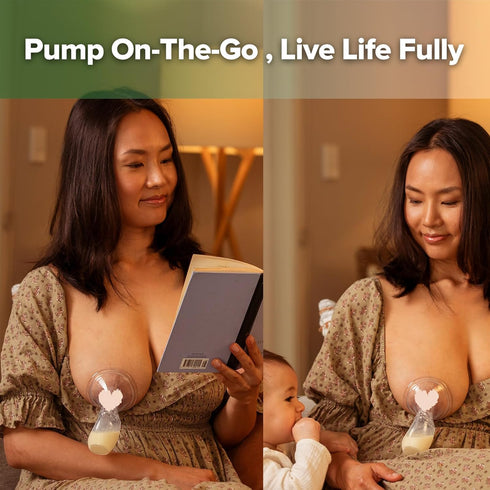 haakaa 100 ml Silicone Breast Pump with Lid, Transparent Manual Breast Pump, Healthy and Harmless, Save Every Drop of Breast Milk...