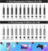 JAKEMY Precision Screwdriver Set: Building-block Screwdriver for Men, 25 in 1 Screwdriver Repair Tool Kit for Laptop, Computer, Macbook, iPhone, W...