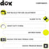 DDOXX Dog Collar Air Mesh, Adjustable, Padded | Many Colors & Sizes | for Small, Medium & Large Dogs | Collars cat Puppy pet Kitten | Yellow, XS...