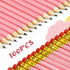 100 Pack Half Pencils with Eraser, Pre-Sharpened Golf pencils 4 Inch Mini Pencils 2 HB Hexagon Small Pencils Short Pencils for Wedding, Baby Showe...