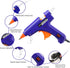Hot Glue Gun Kit: Mini Hot Glue Guns Kit with 20 Sticks Melt Glue Gun Craft for Kids School DIY Arts Home Quick Repairs (2 Pack)...