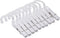 Fox Run Laundry Hooks, Set of 10 Clothing Pin Hooks, White...