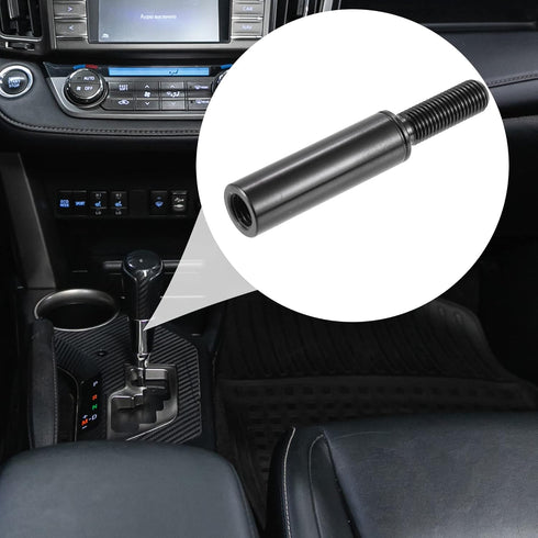 X AUTOHAUX 51mm 2" Car Shift Knob Extension Aluminum Alloy Gear Shifter Extender Lever M10x1.25 for Ford for Nissan...