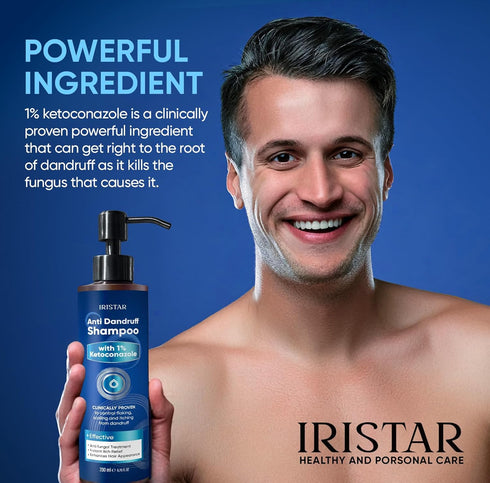 Dandruff Shampoo, Anti Dandruff Shampoo For Man And Woman, Itchy Scalp Shampoo Dandruff Treatment For Folliculitis, Psoriasis And Seborrheic Derma...