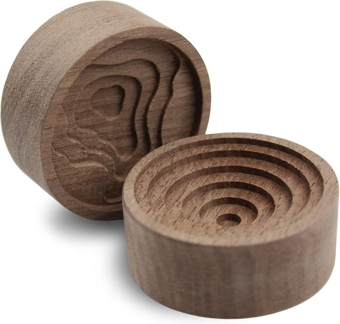 Essential Oil Diffuser, 2 Pieces Pack Wooden Aromatherapy Round Home Office Car Diffuser…...