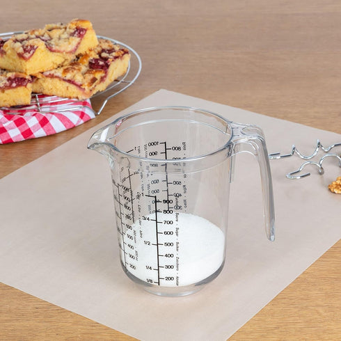 Westmark Germany 'Gerda' Measuring Cup Clear Multi Measurement Tool for Baking, Cooking, Sugar, Flour (Clear)...
