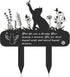 Pet Grave Markers Cat - Cat Memorial Garden Stake Metal Cat Memorial Plaque Cat Grave Marker Cemetery Outdoors Waterproof Grave Stakes Plaque Pet ...