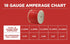 Coleman Cable 55667433 18 Gauge Automotive Copper Wire, Red, 33'...