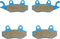 Front Ceramic Brake Pads Set for Kawasaki Brute Force 750 2005-2022/650 2006-2013, 2 sets Front Brake Pads...