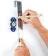 Vaughan Magnetic Stud Finder Leveler, Locate Screws, Nails, Metal Studs with Magnet, Level Tool, Drywall, Plaster, Blue - 050044...