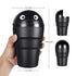 trasgo for Car Cup Holder Trash Can Small Mini Trash Can Car Office Household Trash Can (Black)...