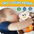 Insnug Plush Monkey Musical Baby Toys - Educational Montessori Stuffed Animal Light Up Toys Small Fun Sensory Brain Development for Newborn Infant...