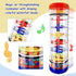 LOOIKOOS Rainmaker Rain Stick Musical Instrument for Babies,Baby Rattle Shaker Sensory Developmental Toy,Raindrops Musical Instrument Toddler Musi...