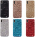 Sov Sparkly Superfine Glitter Leather Sheets Shiny Faux Fabric Canvas Perfect for Craft DIY Handmade Projects Patchwork Bow Craft Key Chain 8" x 5...