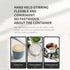 Electric Milk Frother Coffee Mixer Wand USB Rechargeable Drink Mixer Stainless Steel Mini Whisk for Egg,Drink Frother Portable Kitchen Cooking Sup...