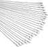 24pcs 18 Inch 925 Silver Plated 1.2mm DIY Snake Chain Charms Link Necklace with Lobster Clasps for Jewelry Making...