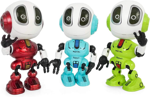 Talking Robot for Kids Toys - Mini Robot Toys That Repeats What You Say, Toys for 3 4 5 6 7 8 Year Old Girls and Boys,Christmas Toys for Age 3+ Bo...