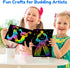 ZMLM Scratch Art for Kids Toy: 60 Rainbow Scratch Paper Art Supplies Kits for Boy Girl Birthday Gift Arts Crafts Classroom Supplies for Kids Party...