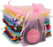 50pcs Organza Bags-Mix Color 3.54''x4.33''(9x11cm) Satin Drawstring Organza Pouch Wedding Party Favor Gift Bag Jewelry Watch Bags...