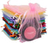 50pcs Organza Bags-Mix Color 3.54''x4.33''(9x11cm) Satin Drawstring Organza Pouch Wedding Party Favor Gift Bag Jewelry Watch Bags...