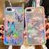 LCHULLE Girly Case for iPhone SE 2022/3rd/SE 2020/2nd, for iPhone 7/8 Case Cute Iridescent Butterfly Design Laser Bling Glitter for Girls Women So...