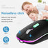 besky Wireless Mouse Rechargeable, Backlit LED Portable Silent Computer Mouse for Laptop, PC, MacBook, Chromebook, Notebook, 2.4G USB Cordless Mou...