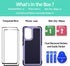 Jeylly for Samsung Galaxy A52 / A52 5G / A52s 5G Case, Heavy Duty Shockproof Full Protective Galaxy A52 Phone Case, Support Wireless Charging, Des...