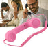 Telephone Handset for Cellphone, Retro Phone Handset with 3.5mm Jack Mobile Phone Receiver Old Telephone Headset Handheld Receiver for Cell Phone(...