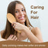 Hair Brush, Boar Bristle Hair Brushes for Women men Kid, Boar & Nylon Bristle Brush for Wet/Dry Hair Smoothing Massaging Detangling, Everyday Brus...