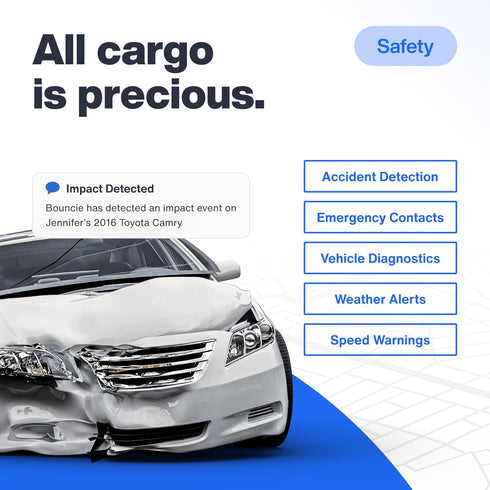 GPS Tracker for Vehicles with Real-Time Location, Route History, Speed Monitoring, Geo-Fence & Accident Notifications - for Fleets & Family - Canc...