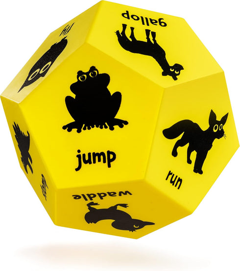 Animal Games Dice, Preschool Equipment, Indoor Recess Activities & Outdoor Dice Games for Kids, Daycare Outdoor Toys & Recess Equipment, Roll and ...
