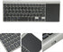 Zyyini Keyboard Touchpad, 2 in 1 Portable Keyboard with Touchpad Numeric Keypad,QWERTY Layout Keyboard, for Notebooks, Computers...