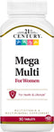 21st Century Mega Multi for Women Tablets, 90-Count (22659)...