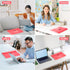 13 Pocket Expanding File Folder Accordian File Organizer, A4 Letter Size Paper Document Receipt Holder for School Office Supplies, Pink...