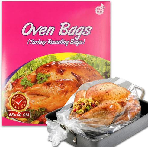 10 Counts Oven Bags Turkey Size | Large Oven Bag for Thangkgiving Day Turkey Roasting Cooking(1)...