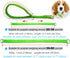 Reflective Slip Collar, Soft Nylon Training Choke Collar for Dogs in Green 22", Wide 1"(Suitable for Dog Weight Around 39-60 pounds)...