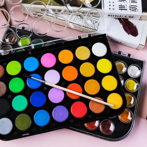 M&G Watercolor Paint Set, 48 Colors Painting with Water Brush Pens, Great for Kids and Adults, Art Supplies, Perfect Starter Kit for Painting...