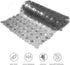Bath Tub and Shower Mats, Non-Slip Pebble 35 x 16 Inches Machine Washable Bathtub Mat with Drain Holes, Suction Cups for Bathroom (Clear Grey)...