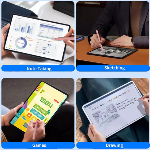Stylus Pens for Touch Screens, Universal Fine Point iPad Pencil with Magnetic Adsorption Compatible with iPhone/iPad/Samsung/Android/Tablet & Othe...