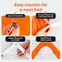 5 STARS UNITED Bed Sheet Straps Set | Easy to Use Adjustable Elastic Fasteners with Metal Clips | Sheet Holders for Corners | Fitted Sheet Clips t...