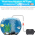 1.6 Inch Aquarium Air Stones Disc - Oxygen Diffuser Bubble Air Stone of Aquarium Air Pump Accessories for Nano Air Pumps Fish Tanks Buckets Small ...