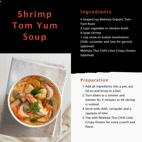 Mekhala Organic Thai Tom Yum Asian Cooking Paste. Vegan. Gluten-Free...