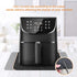 Heat Resistant Mat for Air Fryer, 2 Pcs Heat Resistant Pad Countertop Protector Mat Coffee Maker Mat for Countertops with Sliding Function for Air...