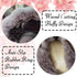 Luxury Fluffy Winter Car Steering Wheel Cover for Women, YUNXNYC Fuzzy Cute Steering Wheel Cover Soft Warm Furry Auto Plush Fur Vehicle Steering W...