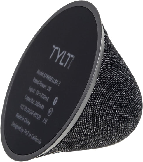 TYLT Bell Portable Magnetic Bluetooth Speaker with Built in Mic for iPhone, iPad, Google Pixel, Samsung Galaxy (Black)...