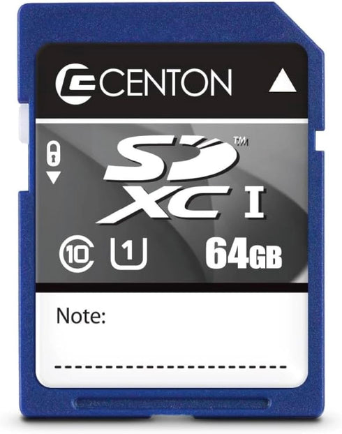 Centon Electronics MP Essential SDHC Card, Ultimate Memory Card for Phones, Tablets, Cameras, and More, 64GB...