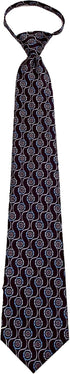 ZIP-12416 - Mens Pre-made Zipper Tie Fashion Zip Up Neckties...