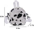 JUMISEE Cute Cow Print Canvas Crossbody Purse Small Cell Phone Bag Shoulder Handbag for Men Women Kids...